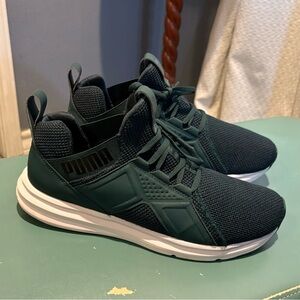 Puma Dark Teal Running Shoes